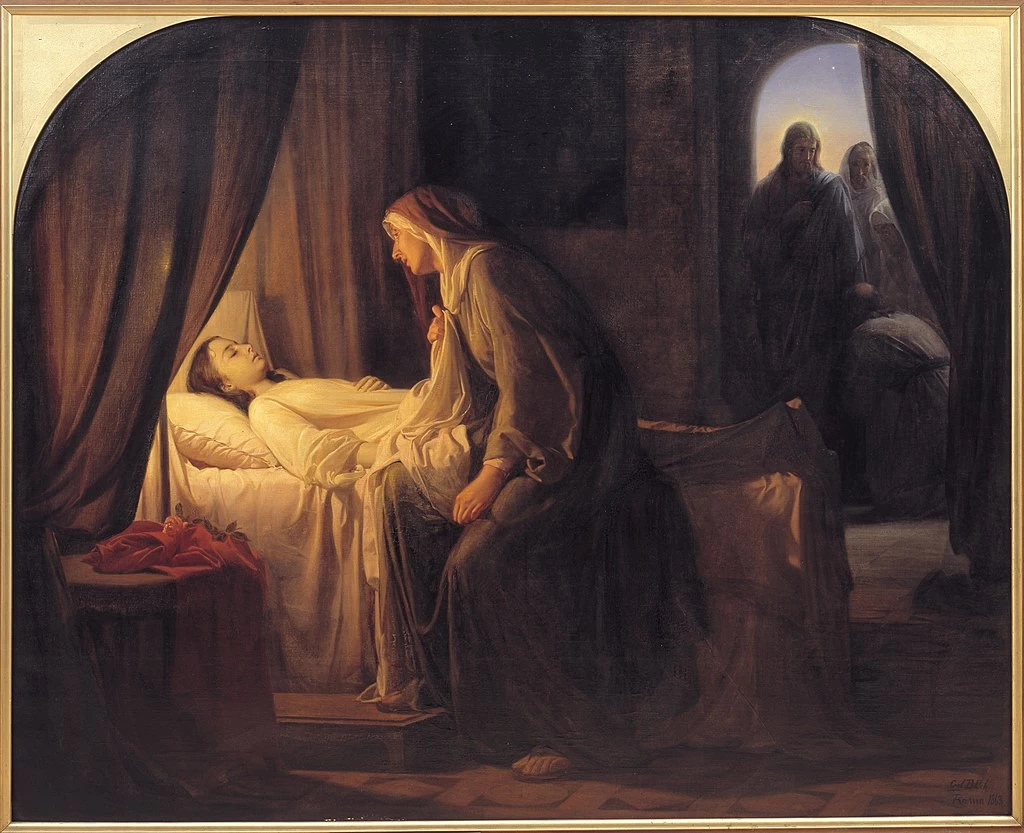 La figlia di Giairo, 1863 - Statens Museum for Kunst, Copenhagen